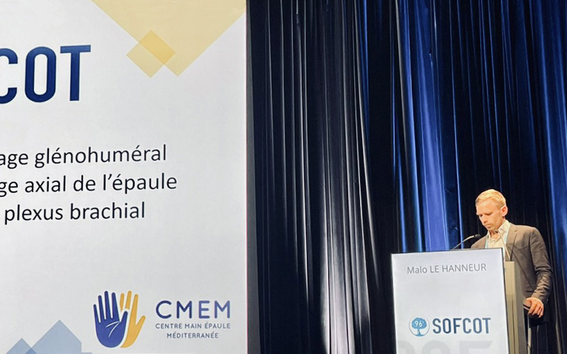 L’équipe du CMEM de Marseille a participé au 96e congrès de la SOFCOT à Paris !